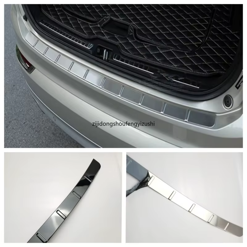 Protecteur de pare-chocs arrière de seuil de porte, garniture de plaque de roulement de coffre, accessoires de voiture pour Volvo Xc90, 2015, 2016, 2017, 2018, 2020, 2021, 2024