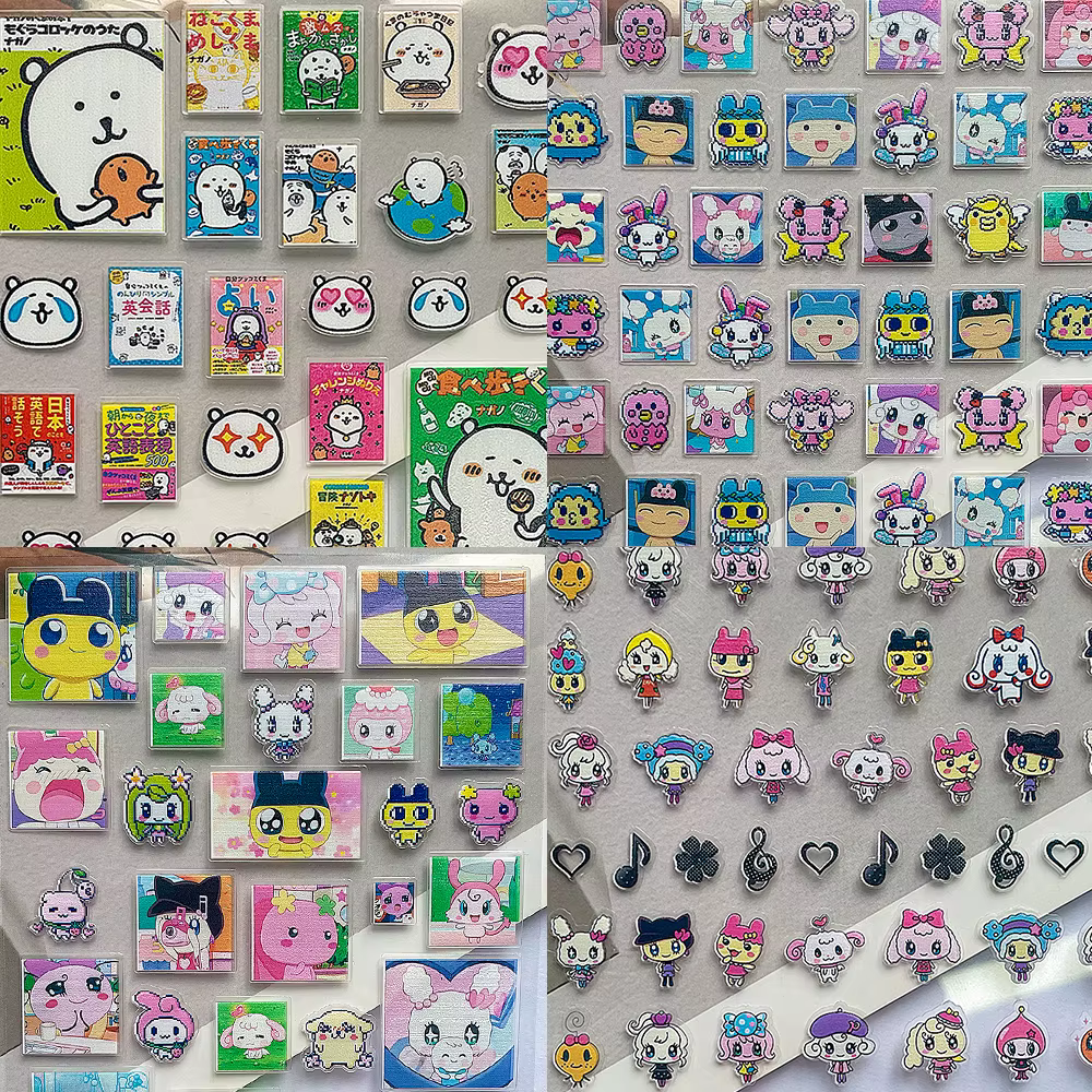 Mini Kawaii ours Note affiche marchandises autocollants Nail Art Ins style étanche bricolage modèles coques de téléphone tasse d'eau mignon autocollants cadeau