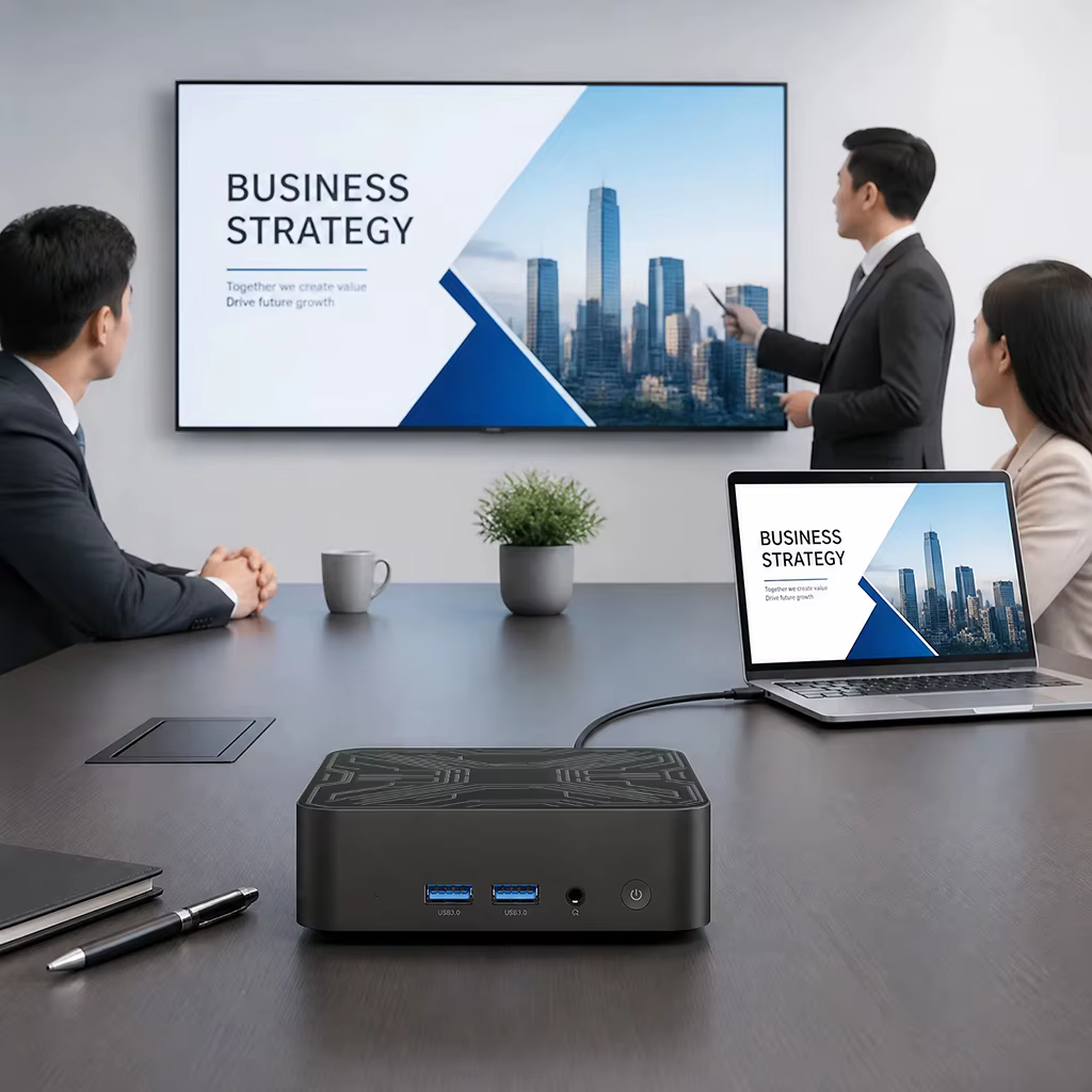 Nouveau mini PC portable Intel Core N95, mini ordinateur gamer, 16 Go de RAM, 512 Go/1 To SSD, Ethernet 1000M, PC de jeu de bureau