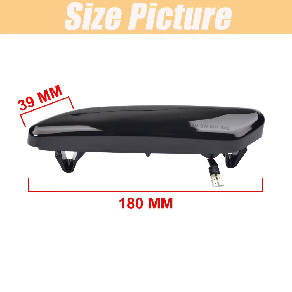 Nouveau pour BMW MINI COOPER R60 R61 COUNTRYMAN PACEMAN, clignotant latéral LED dynamique à défilement, lampe indicatrice de direction
