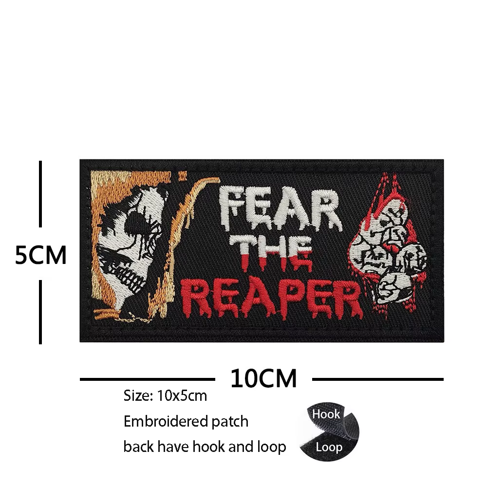 Accessoires de sac d'extérieur nouvellement conçus, insignes brodés, vaisseau spatial Trooper, patchs de sac à dos de moral tactique pour vêtements
