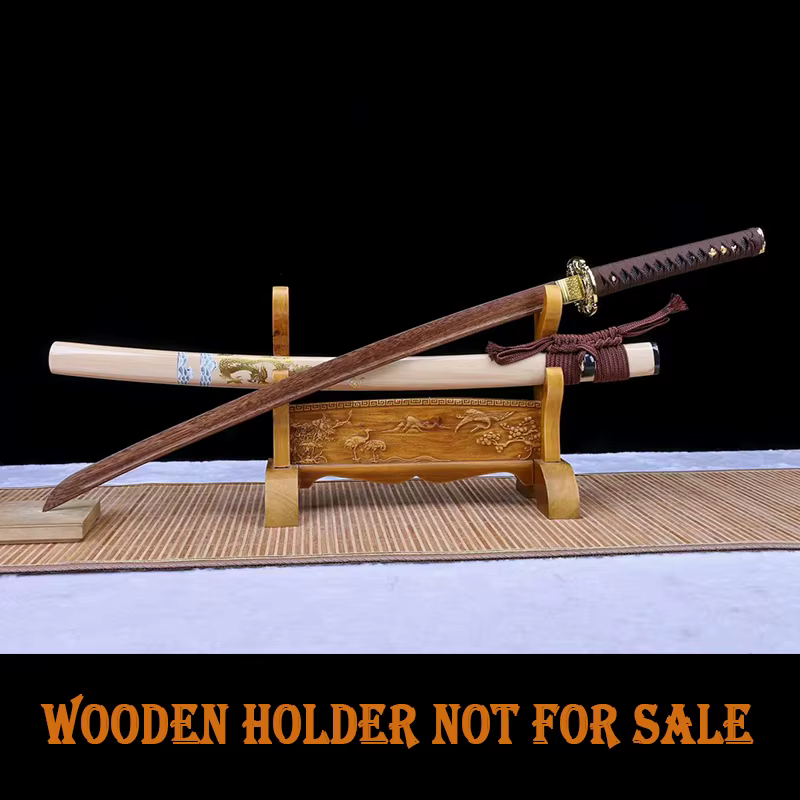 Épée Katana, lame pleine taille, épée d'entraînement Iaito, épées en bois, décor, épée de qualité, épée de Dragon, peut être personnalisée