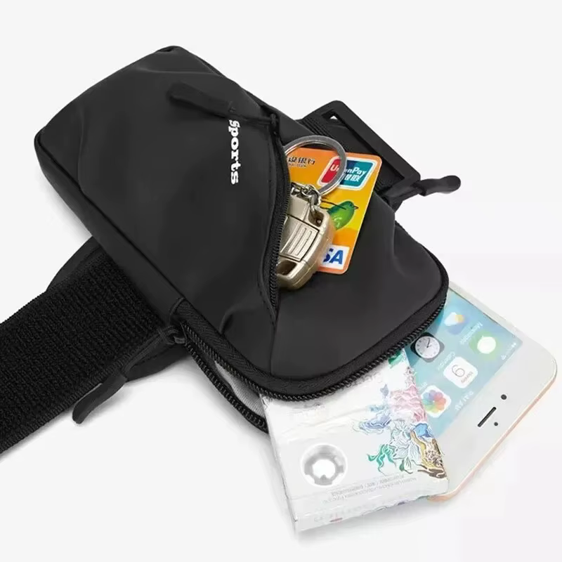 Support de téléphone en cours d'exécution sacs de Jogging pour iPhone Samsung universel étanche PU sport brassard téléphones bras sac accessoire de course