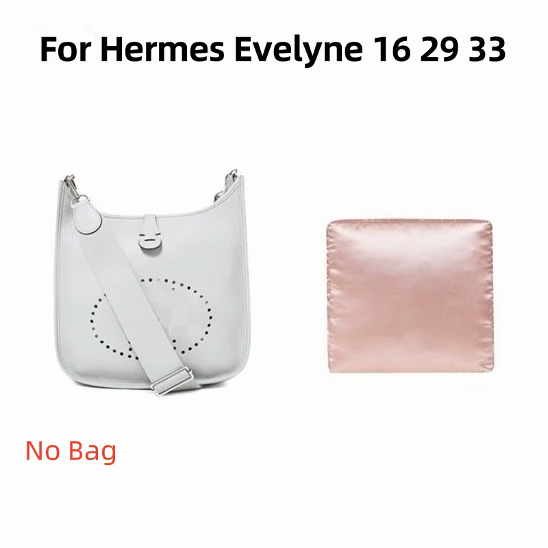 Doublure de Support de sac en tissu de soie Pure faite à la main pour Hermes Evelyne16 29 33, doublure d'oreiller Anti-déformation