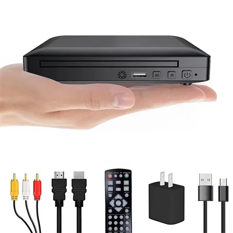 Lecteur DVD domestique multi-régions Full HD 1080P, lecteur de disque TV numérique multimédia, prise en charge DVD CD MP3 MP4 RW VCD, système de cinéma maison