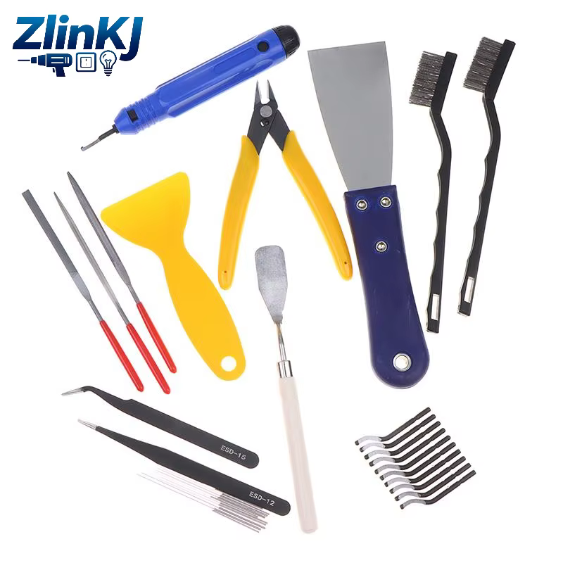Kit d'accessoires et d'outils pour imprimante 3D, ensemble complet universel adapté à toutes les imprimantes FDM SLA, entretien et réparation d'impression professionnels