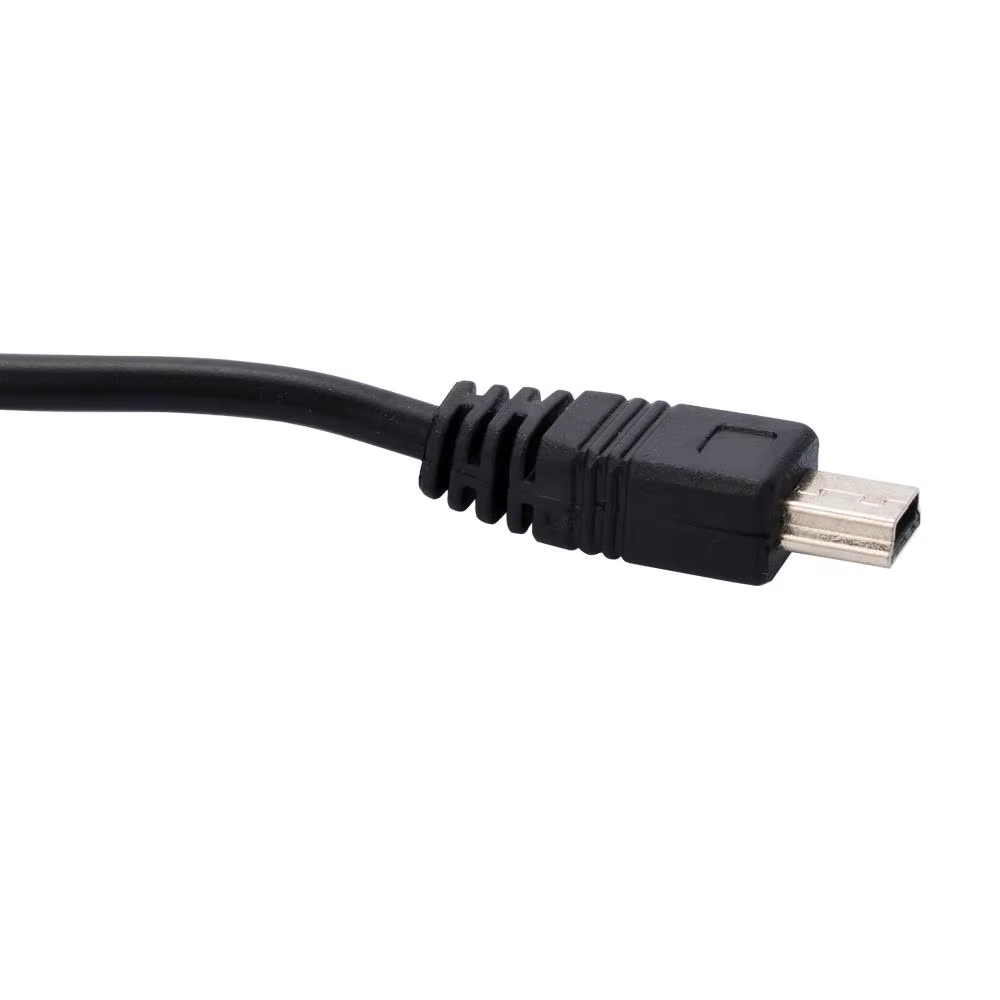 Câble de données USB 2.0 vers MINI 5 broches mâle de 1m pour ordinateur portable, haut-parleurs, PSP – Cordon de charge