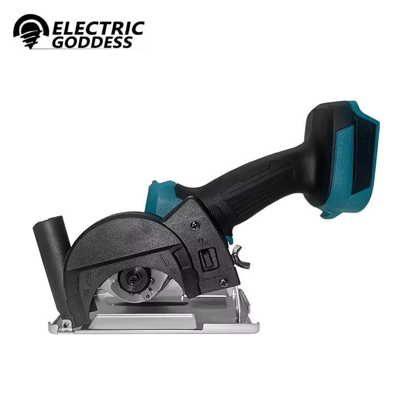Makita – Mini scie circulaire sans fil de 3 pouces, 16mm, 20000 tr/min, coupe-métal, moteur sans balais, entraînement au Lithium-Ion, broche de batterie 18V