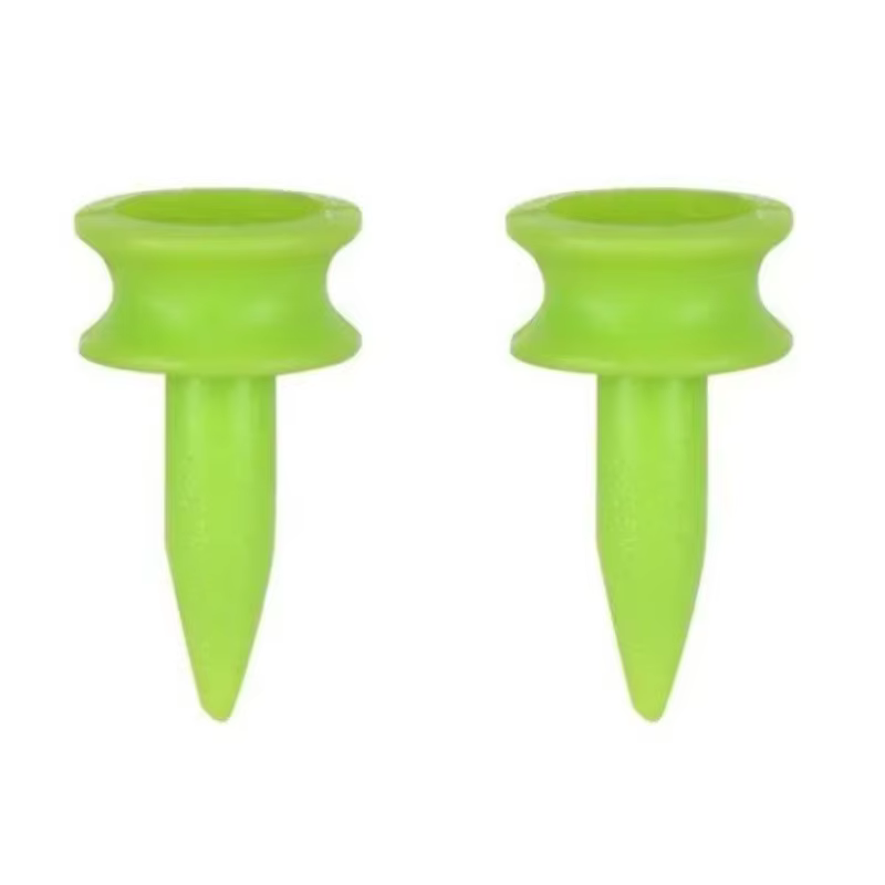 Tees de golf verts, accessoires pour golfeurs, tees de golf en plastique, parfaits pour lancer la balle, accessoires pour activités de plein air