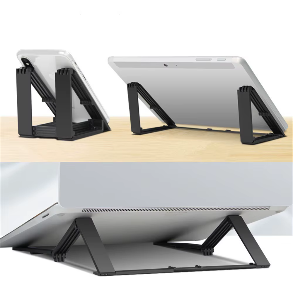 Mini Support Portable en plastique pour ordinateur Portable, Support de bureau pour ordinateur Portable, clavier, pour Macbook Air Pro, Dell, HP