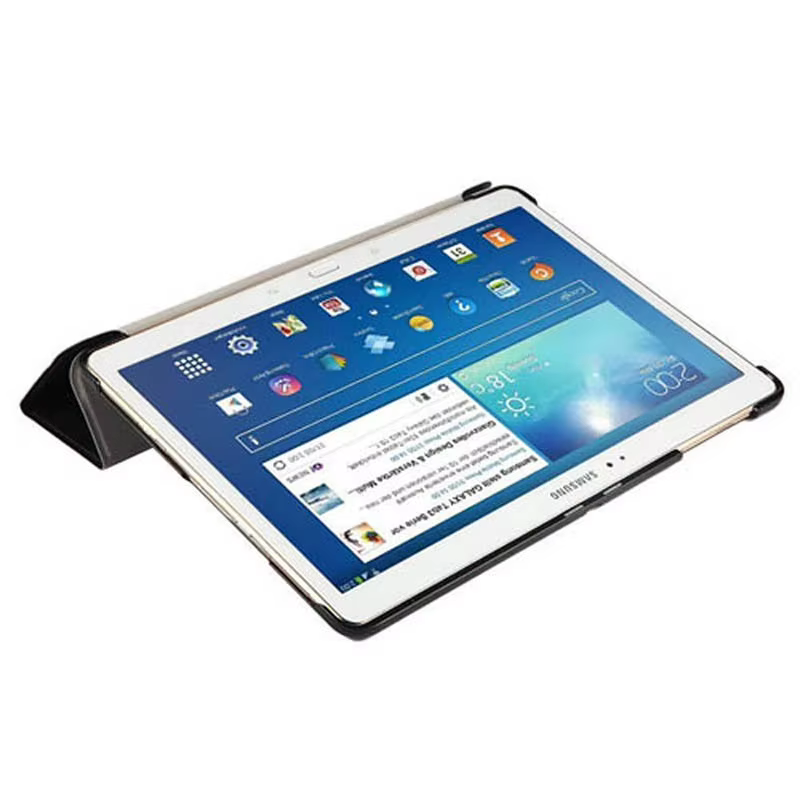 Étui intelligent pour tablette Galaxy Tab 4 10.1 SM-T530 T531, Ultra mince, Folio, support en cuir Pu, avec veille et réveil automatique
