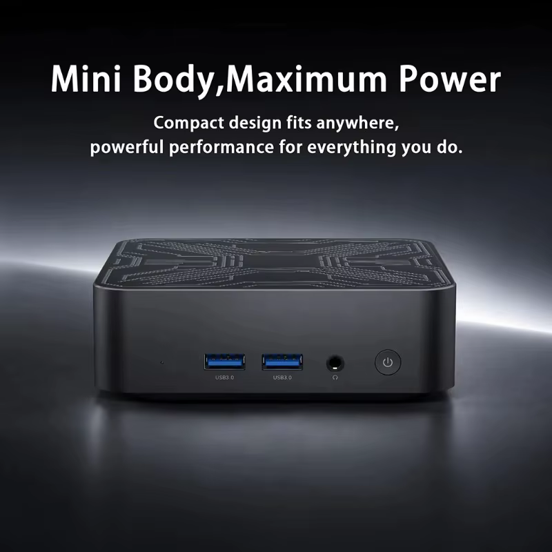 Nouveau Mini PC Portable 2026 Intel Core N150, 16 Go de RAM, SSD 1 To/2 To, Ethernet 1000M, PC de Jeu Gamer de Bureau, Vente Flash