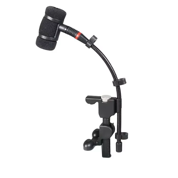 Clip de Microphone pour Instrument de musique, mandoline, violon, violoncelle, support de guitare en bois, pince de support de montage sur rack