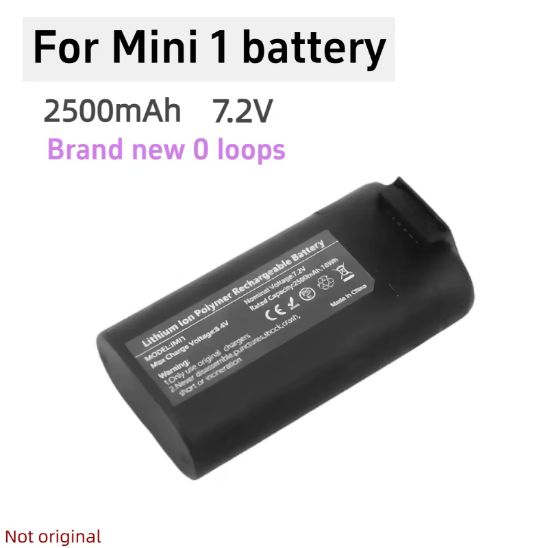 Batterie Li-ion pour Drone Smart Flight Mini 1, 2500mAh, 7.2V, Compatible avec les nouveaux accessoires de Drone Mavic