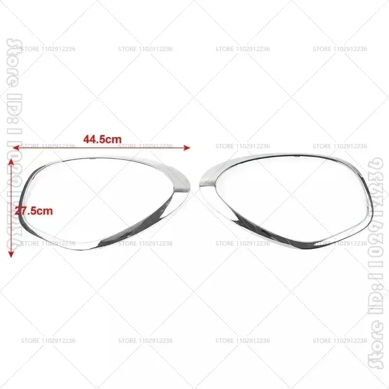 Pour 2011-2016 R60 R61 BMW MINI Cooper Countryman Paceman garniture de phare anneau lunette 51139801573 /574, 51139813823 /824