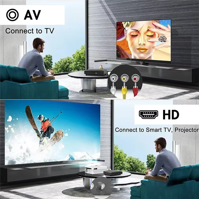 Lecteur DVD domestique multi-régions Full HD 1080P, lecteur de disque TV numérique multimédia, prise en charge DVD CD MP3 MP4 RW VCD, système de cinéma maison
