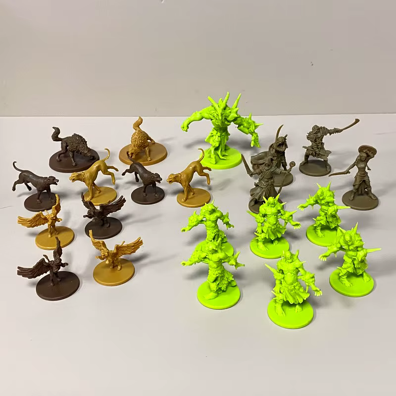 Lot chien loup volant félin tainted marcheurs Abomination survivants Zombicide vert Horde amis et foes jeu de société Miniatures
