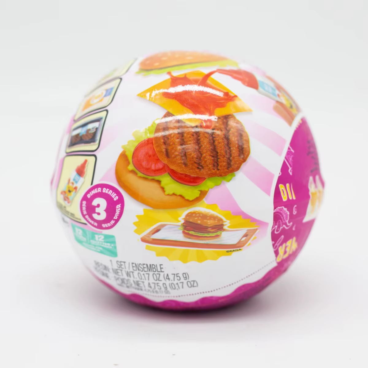 MGA Miniverse Make It Mini Food Cafe Série 3A Boîte Mystère DIY Micro Jouet Alimentaire Collection avec Accessoires Réalistes