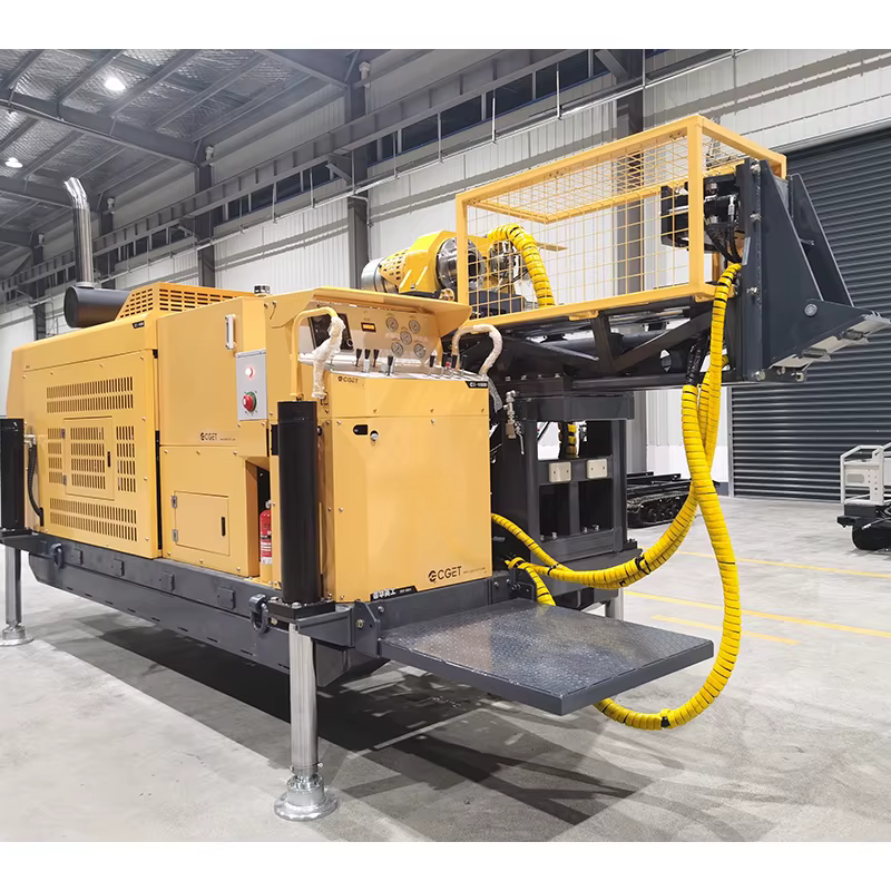 Machine de forage de noyau sur chenilles, plate-forme de forage d'échantillonnage de mines de Construction, Machine de forage d'échantillon de noyau pratique polyvalente