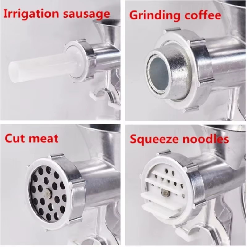 Hachoir à viande manuel multifonctionnel en métal pour la cuisine et l'industrie, hachoir à viande et à volaille, outil à saucisses, usage domestique