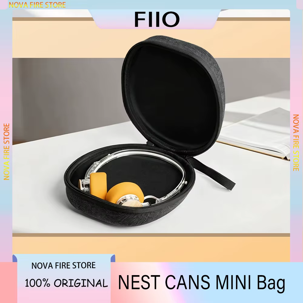 Étui pour casque portable FiiO NEST CANS MINI, sac de rangement protecteur pour casques EH11 EH13 JN3 WIND Anytime