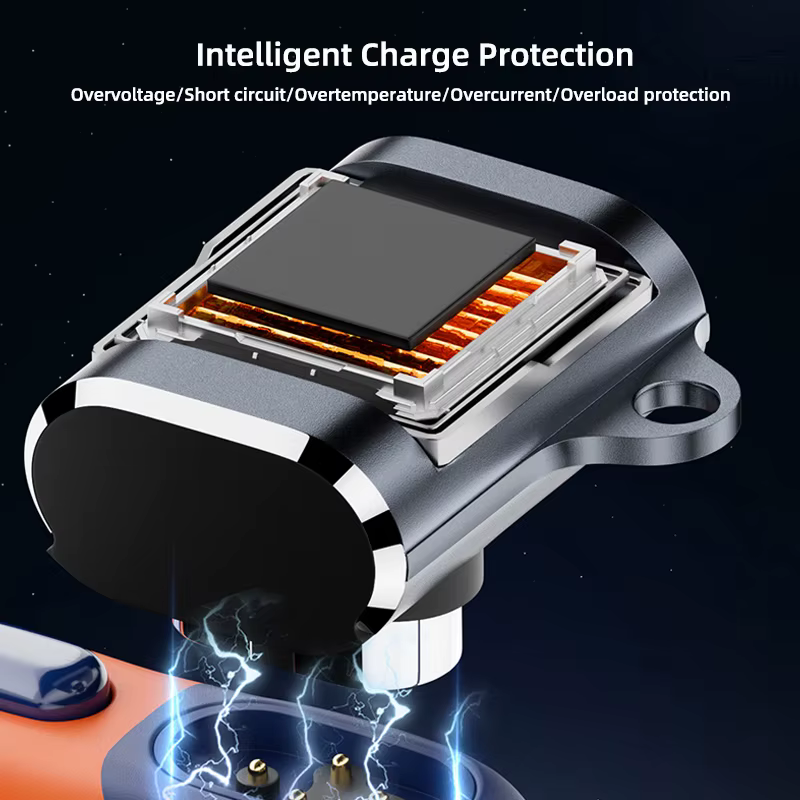 Adaptateur de chargeur de casque portable pour SHOKZ OpenSwim Pro S710, convertisseur de charge rapide USB C pour connecteur magnétique Shokz