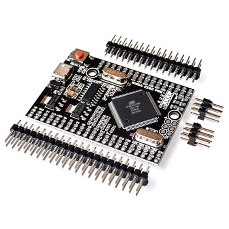 Mega 2560 PRO MINI 5V (intégré) CH340G ATmega2560-16AU avec broches mâles Compatible pour arduino Mega 2560