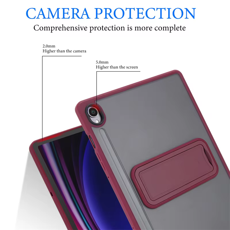 Coque pour Samsung Tab S10 Lite S9 FE 10.9 S11 11 pouces, housse de tablette avec support pour Tab A7 S6 Lite A9 A11 8.7 A8 A9 + A11 + Plus 11 pouces