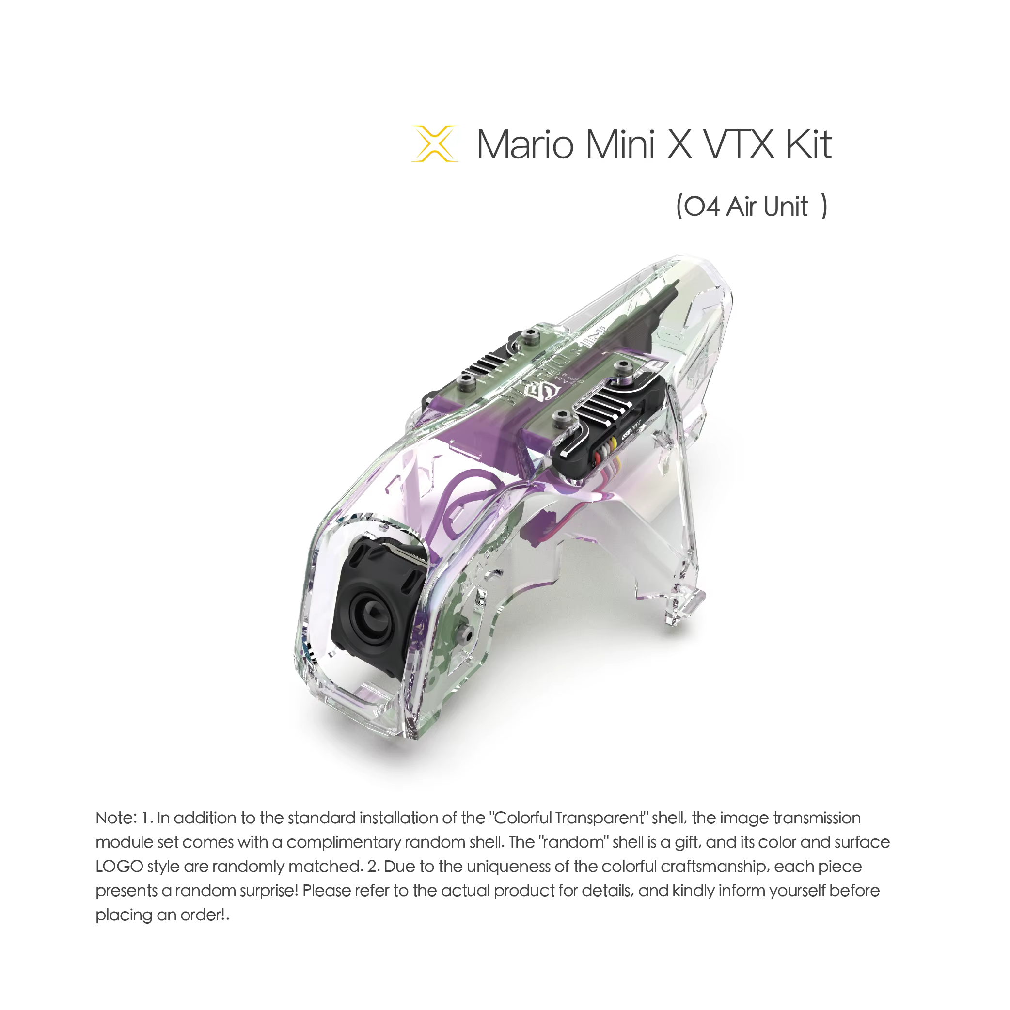 Kit d'alimentation SpeedyBee Mario MiniX Series Mini25 Pro/Mini3/Mini3 Pro/Mini35 Pro/Mini4 Pro O4/O4 Wide Angle/O4 Pro Air Unit