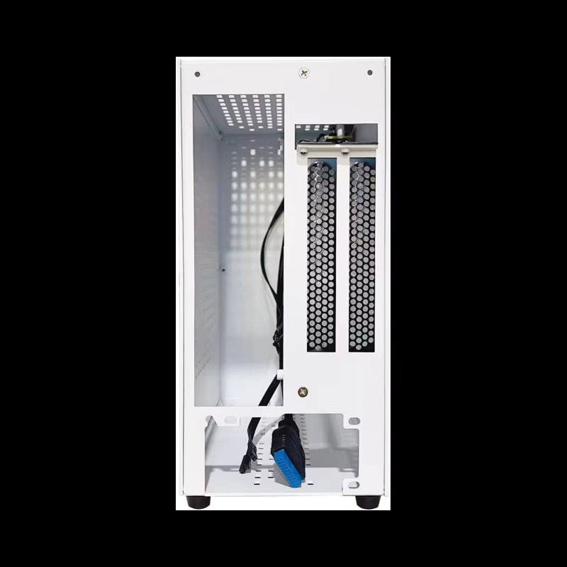 Étui de bureau MINI ITX étui en aluminium Mini-ITX sac à dos de bureau étui d'ordinateur Compatible avec Mini carte graphique