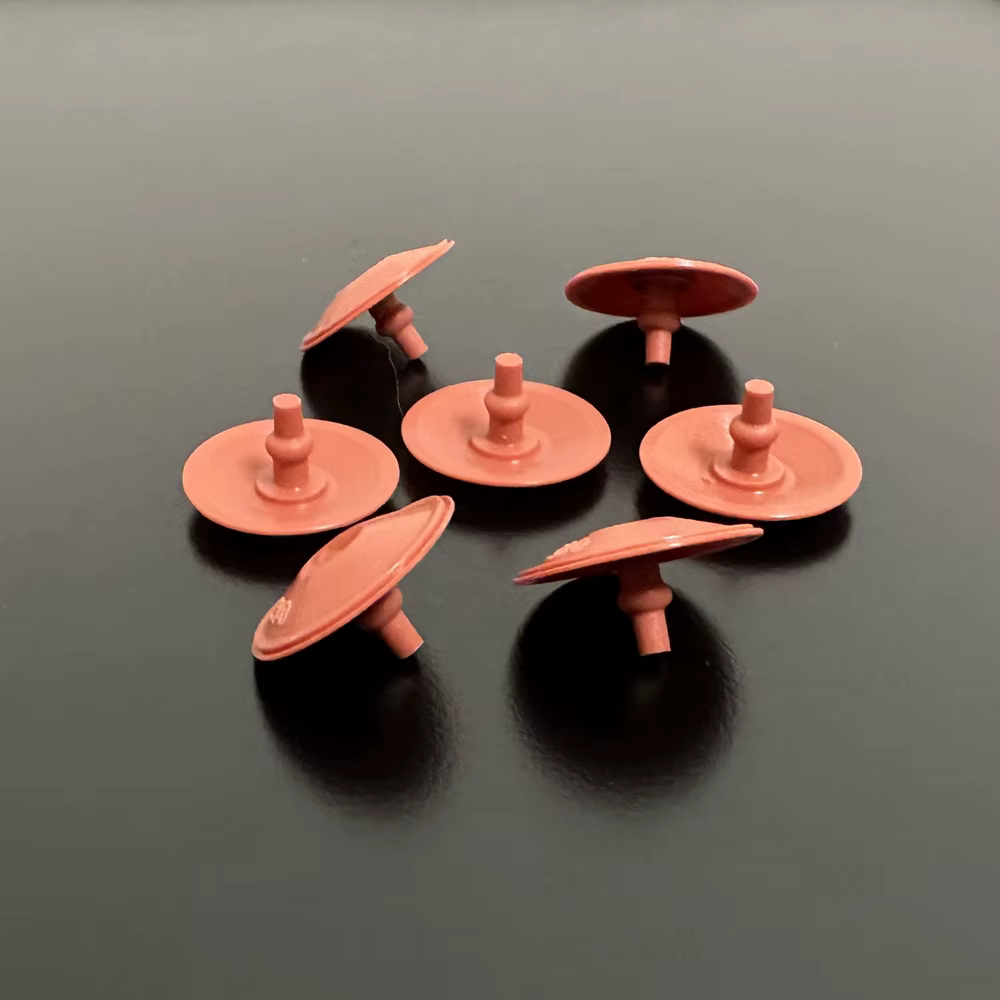 Valve d'arrêt unidirectionnelle en silicone de 15,5 mm de diamètre, mini-valves