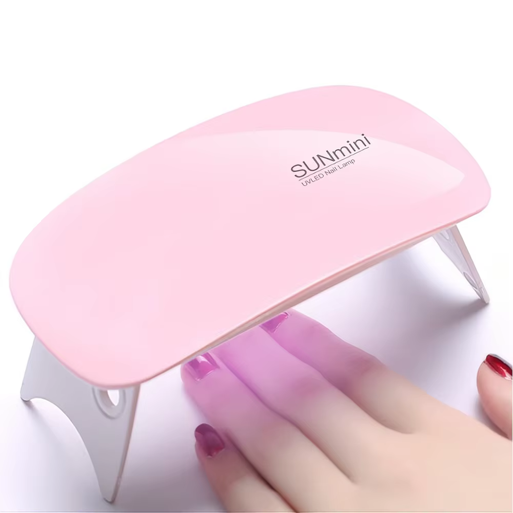 LINMANDA Mini lumière LED lampe de guérison Flash à durcissement rapide Interface USB conception pliante manucure personnelle utilisation de voyage à domicile lumière UV