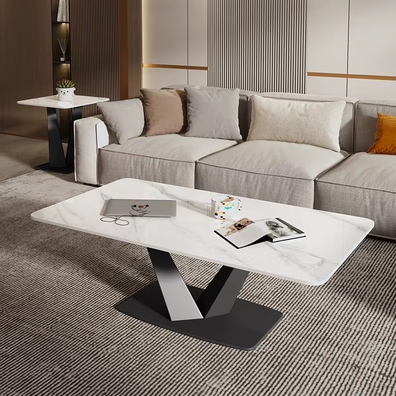 Table basse moderne minimaliste, Unique, luxe, mince, pour salon, design Premium, accessoires De maison