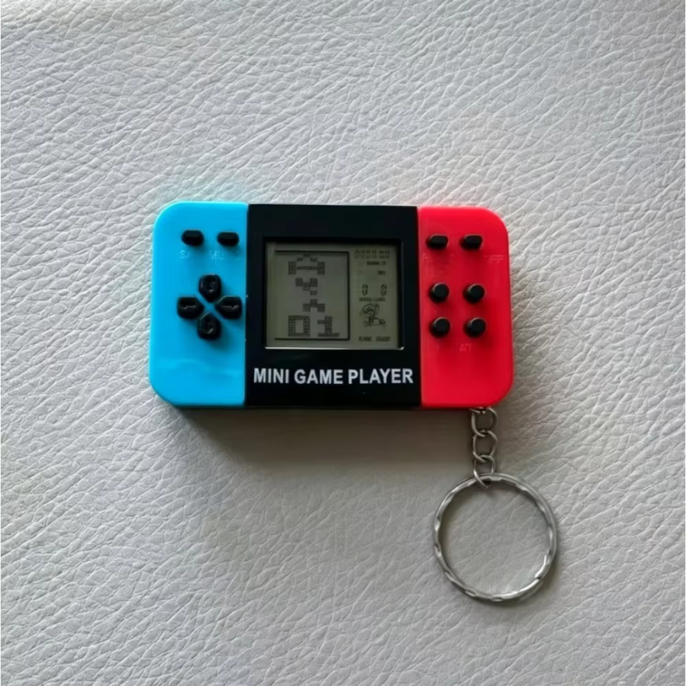 Console de jeu portable Mini Tetris 2026, Jouet pendentif porte-clés électronique classique et nostalgique