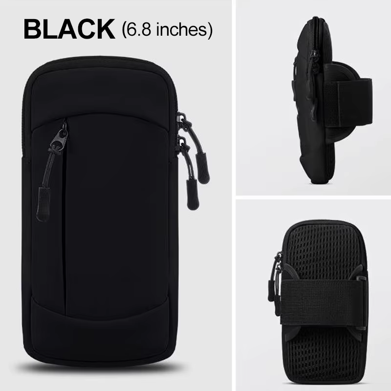 Sac de course pour téléphone, brassard de sport pour téléphone portable, sacoche de bras pour la course à pied