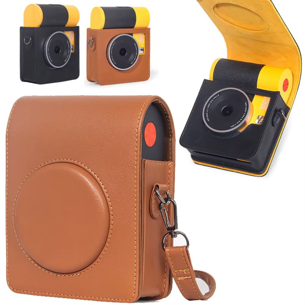 Étui pour appareil photo instantané Kodak Mini Shot 3 Era MS300, avec bandoulière, anti-rayures, résistant aux chocs, housse de protection résistante à l'usure