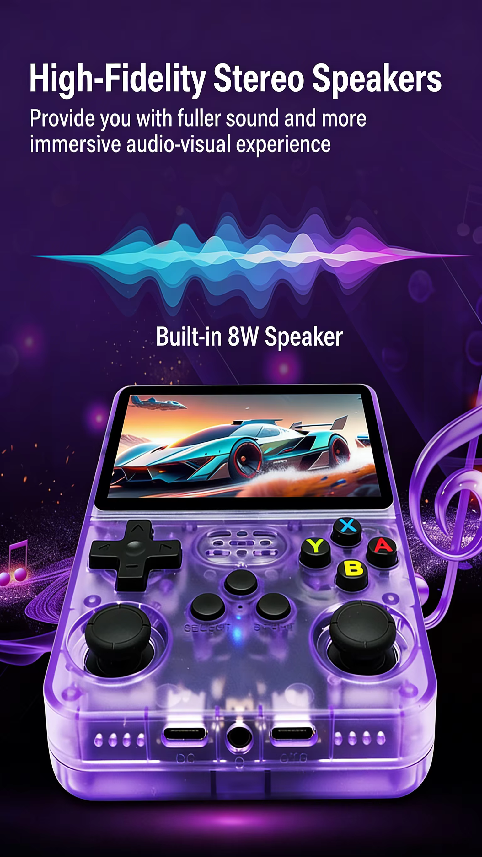 Console de jeu rétro portable R36S Mini, écran IPS 3,5 pouces, stockage 128 Go, lecteur multimédia vidéo de poche pour jeux décontractés