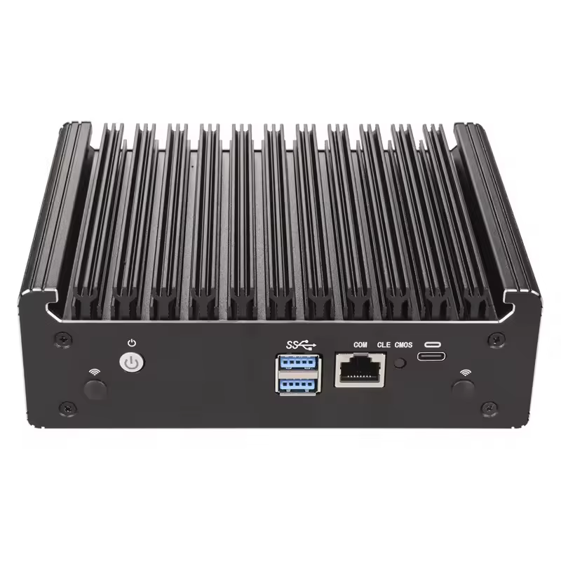 Mini PC pare-feu sans ventilateur Intel N150 N95 Core i5 8250U i3 8145U Pentium 4417U 4x2.5G i226 NIC Serveur domestique pfSense OPNsense