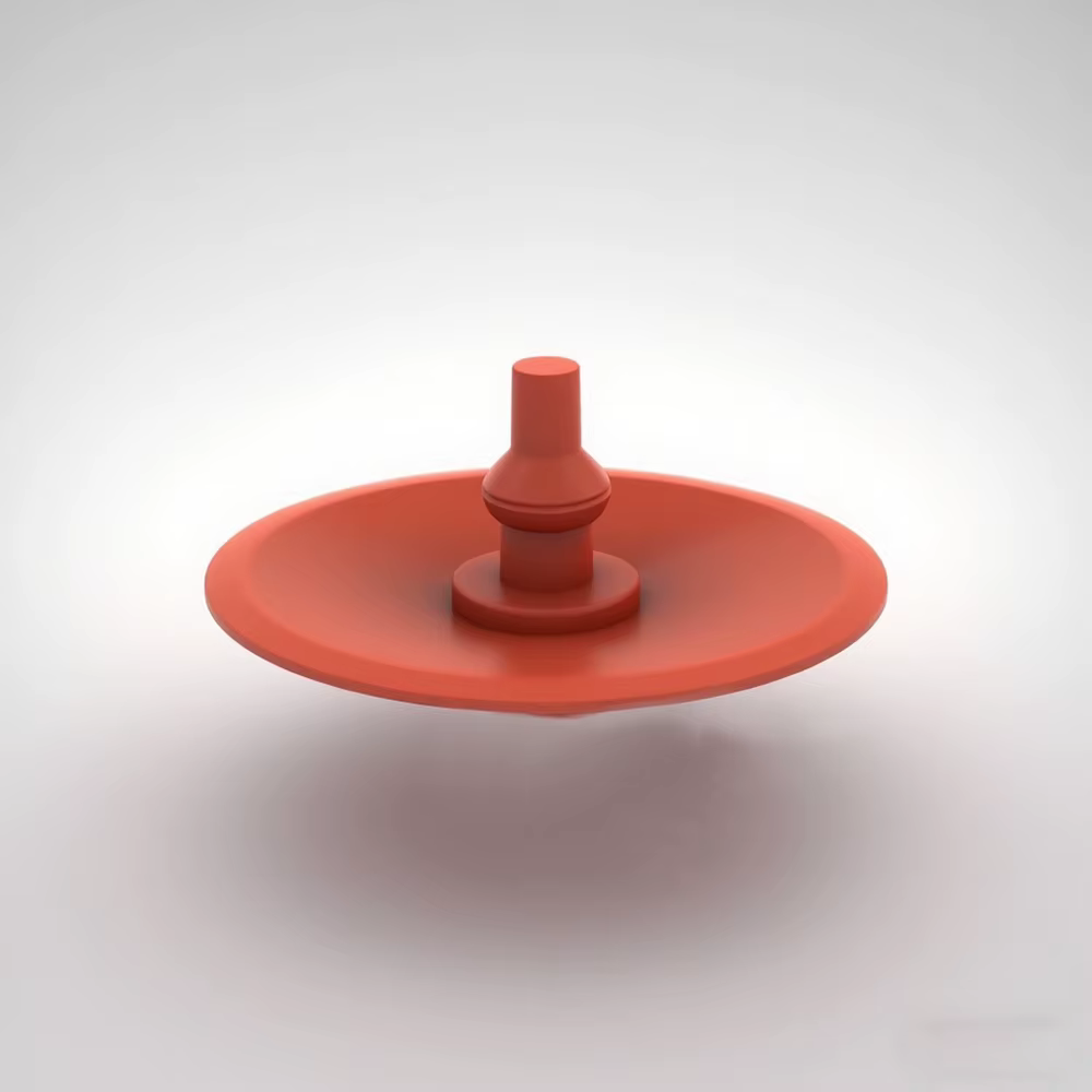 Valve d'arrêt unidirectionnelle en silicone de 15,5 mm de diamètre, mini-valves