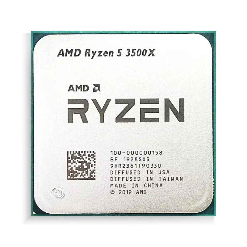 Boîtier Mini ITX pour Ordinateur de Bureau, Processeur Ryzen 5 3500X, Socket AM4, 6 Cœurs, 6 Threads, 3.6 GHz, Matériel de Traitement