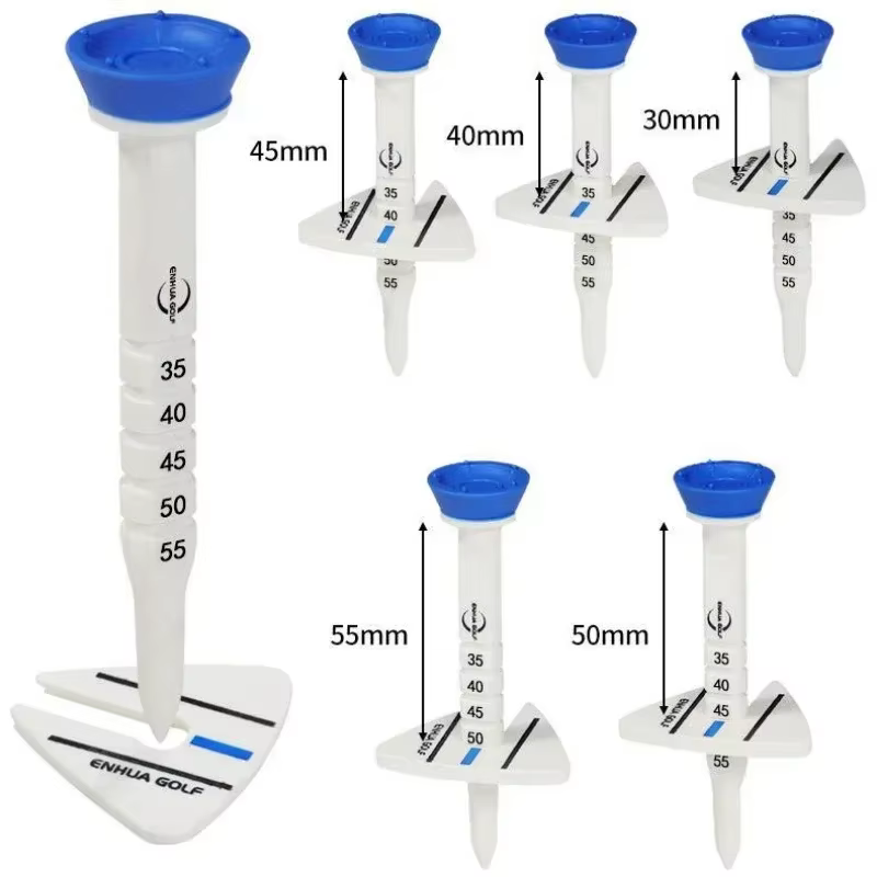 Accessoires d'entraînement pour t-shirt de Golf à hauteur réglable de 33 à 55mm, 4 pièces