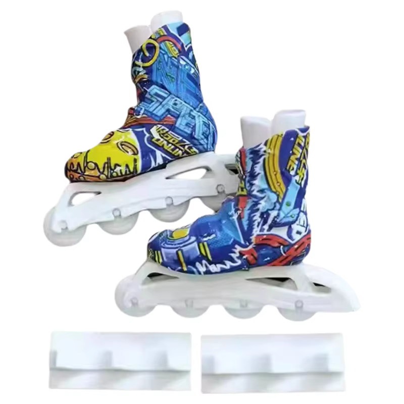 Mini chaussures de patins à doigts, jouets amusants pour cultiver les enfants, capacité pratique, fête interactive, éducatif, créatif, cadeau d'anniversaire