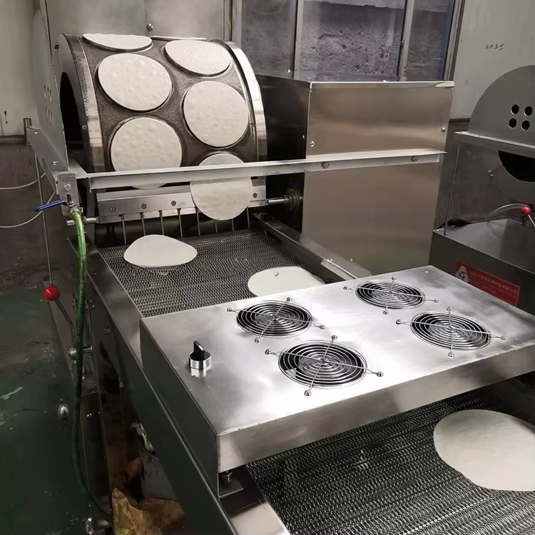 Machine à crêpes commerciale entièrement automatique Tortilla Chapati Machine de fabrication industrielle Machine de presse à croûte de tarte Mini crêpière