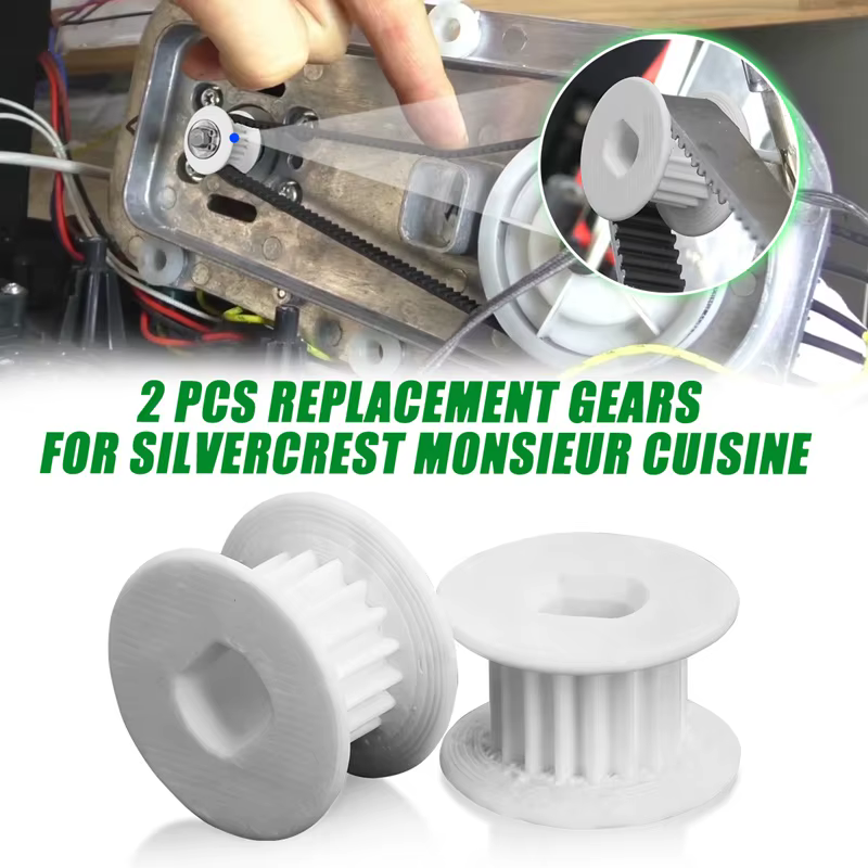 Engrenages de remplacement pour Silvercrest Monsieur Cuisine Connect SKMC 1200 Courroie de distribution