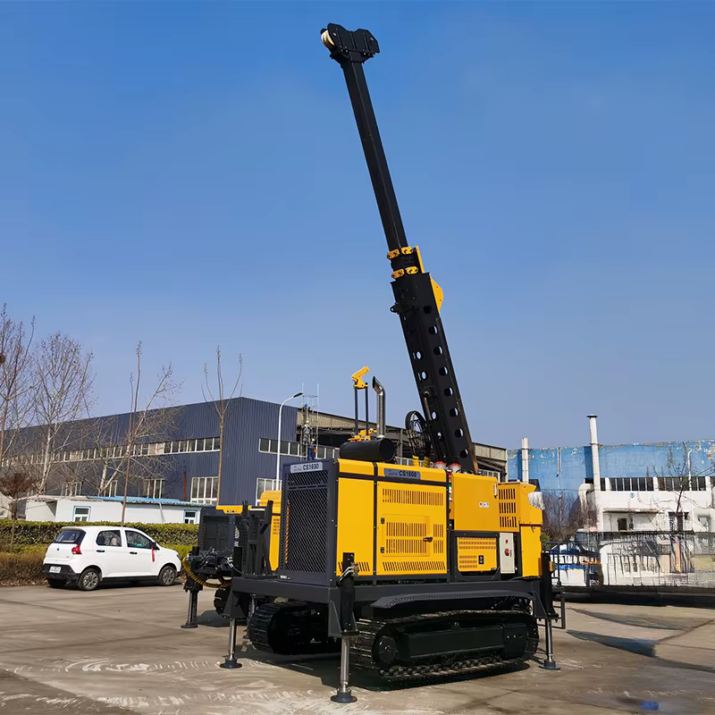 Machine de forage de noyau sur chenilles, plate-forme de forage d'échantillonnage de mines de Construction, Machine de forage d'échantillon de noyau pratique polyvalente