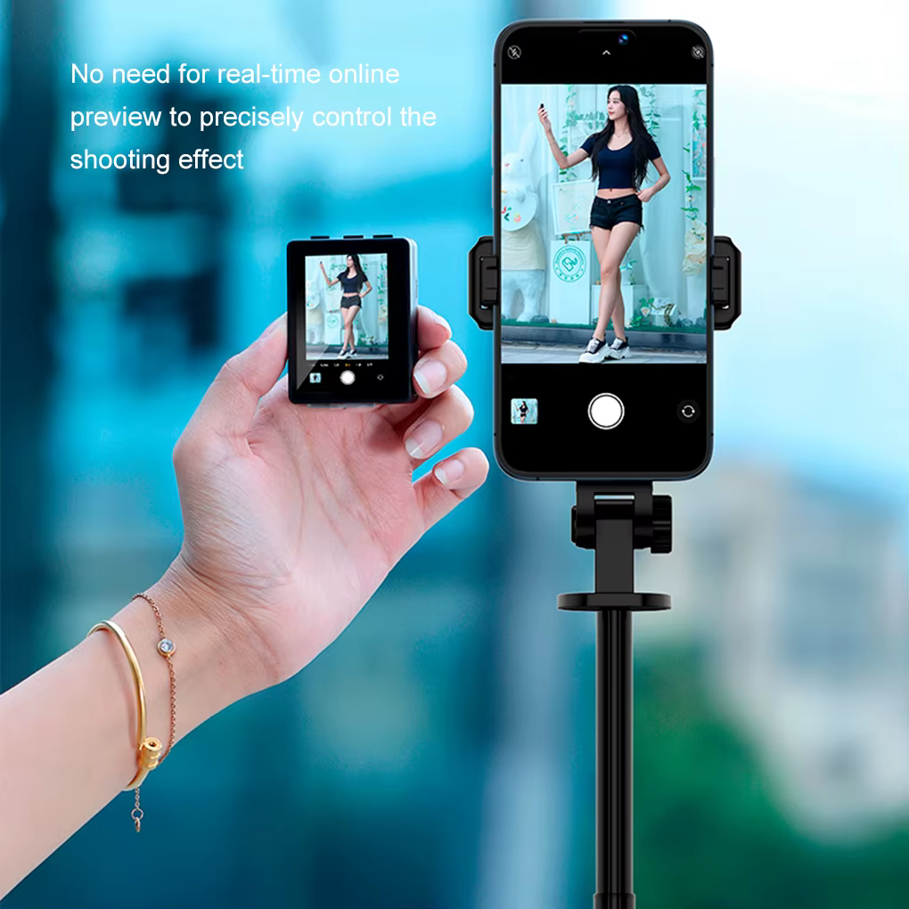 Mini écran d'affichage de Selfie de Smartphone Portable pour téléphone caméra arrière sans fil Selfie Vlog moniteur en direct pour téléphone iPhone Android