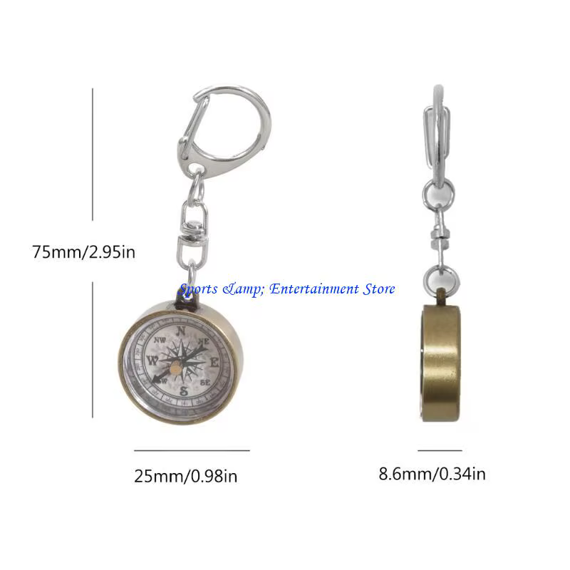 G7NF – Mini boussole poche, boussole d'orientation pour Camping en plein air, randonnée, Navigation