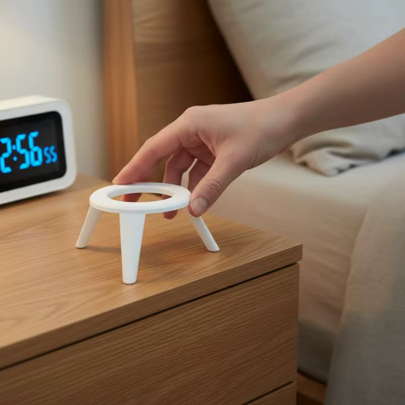 Support pour haut-parleur HomePod Mini, base en plastique durable, support trépied, support antidérapant pour comptoir de cuisine