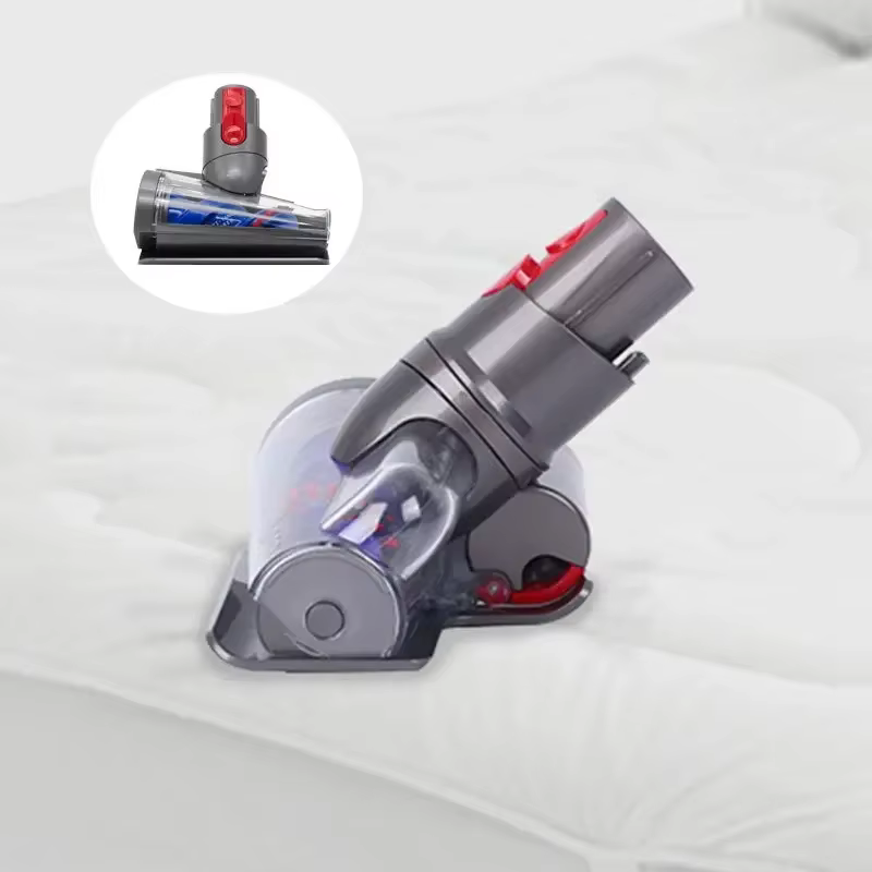 Tête de brosse à dépoussiérer électrique sous vide, accessoire pour Dyson V7 V8 V10 V11 V15 pour canapés, lits et sièges de voiture
