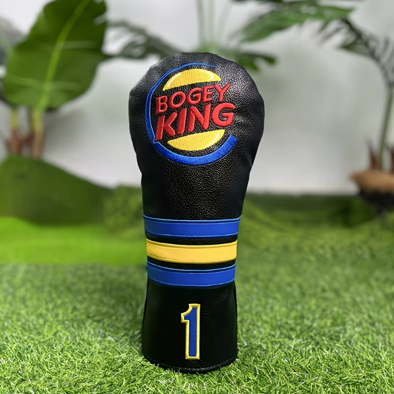 Housse de tête de club de golf tendance ; Accessoires de golf, fabriqués en matériaux anti-poussière et durables, offrant la meilleure protection